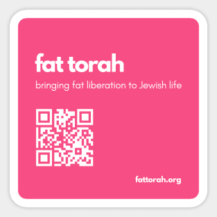 fat torah Sticker